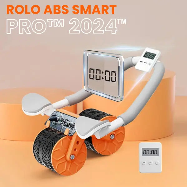 Rolo Abs Smart Pro™ 2024 - Treinos Abdominais e Prancha