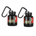 Chaveiro Porta Suplemento Whey Protein 100ml - Praticidade e Nutrição a Qualquer Hora