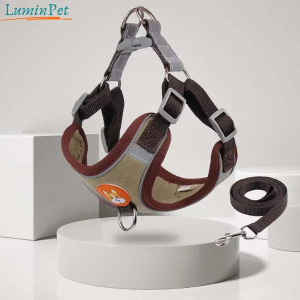 Colete Peitoral LuminPet™ - Elegância e Segurança