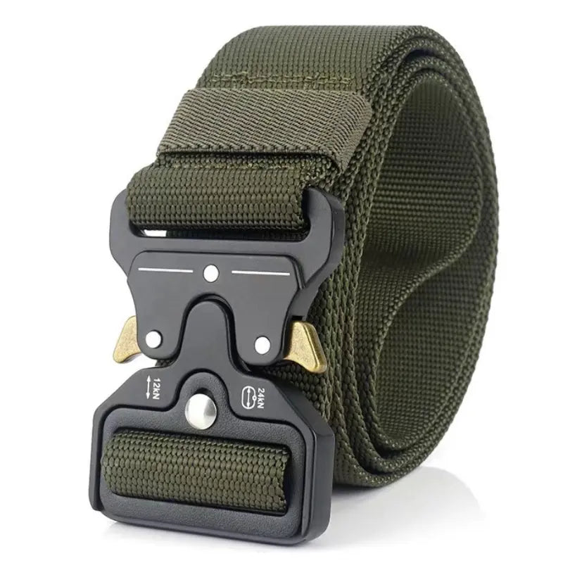 TacBelt Pro™ - Cinto Tático Militar Masculino e Feminino com Fivela de Liberação Rápida - Ultra Resistente e Ajustável, Perfeito para Uso Intenso