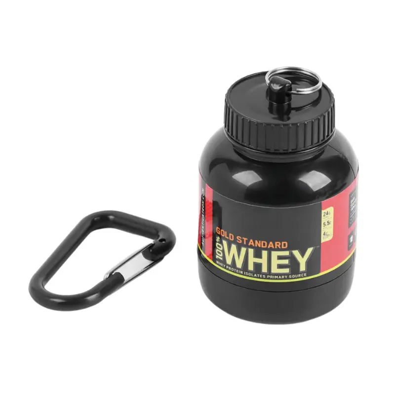 Chaveiro Porta Suplemento Whey Protein 100ml - Praticidade e Nutrição a Qualquer Hora