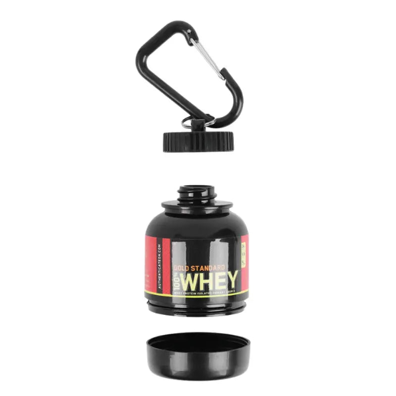 Chaveiro Porta Suplemento Whey Protein 100ml - Praticidade e Nutrição a Qualquer Hora