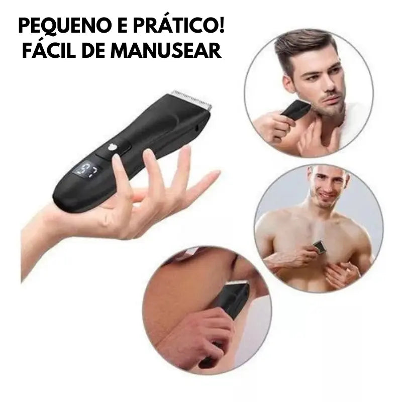 Barbeador Pro - Íntimus à Prova d'Água