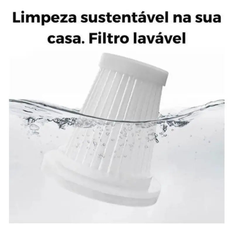 Aspirador Portátil 5 em 1: Sucção Poderosa, Função Soprador e Limpeza A – Linha Premium