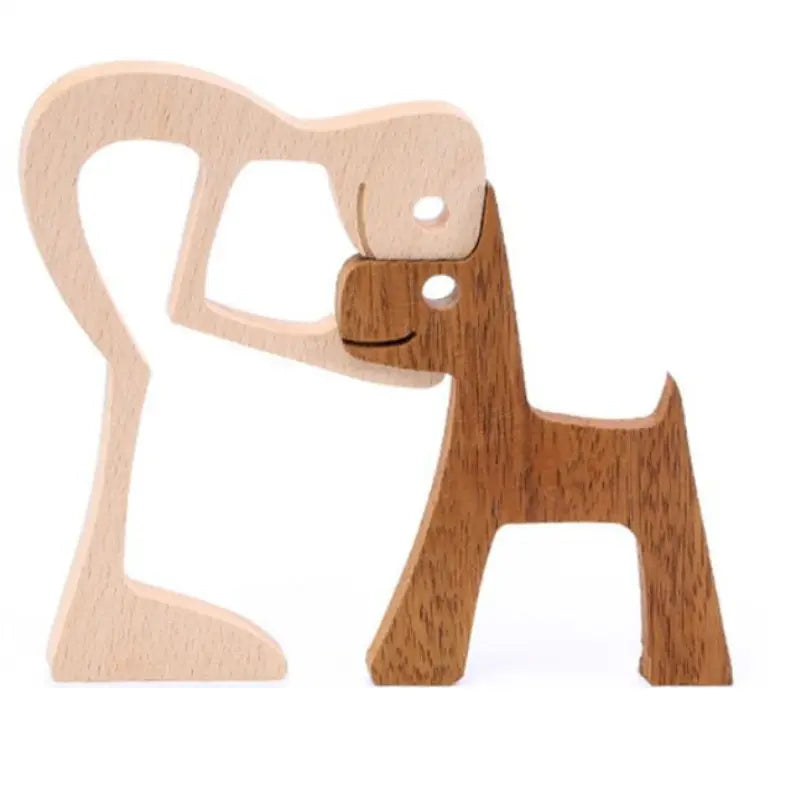 WoodenPet Love™ - Estatueta Decorativa Amor pelos Pets