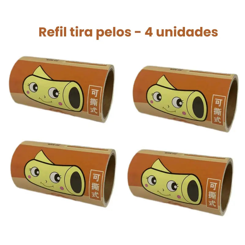 Rolo Tira Pelos Gatinhos Simpáticos