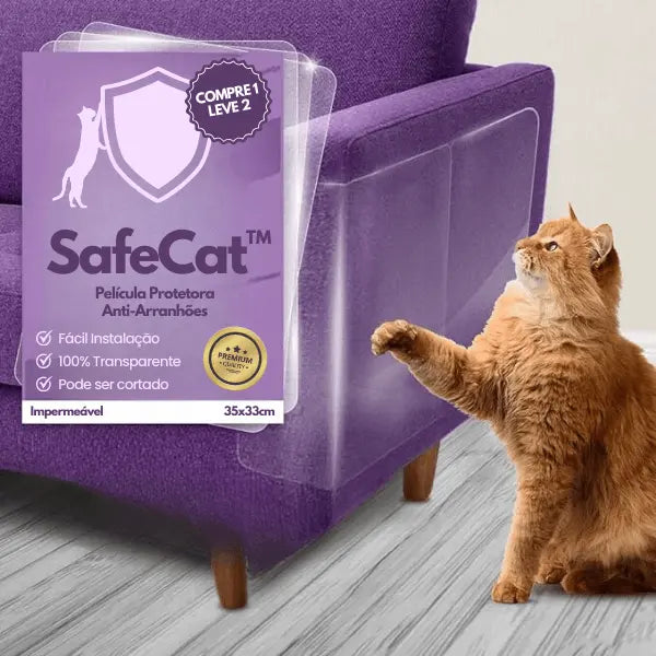 Protetor Anti Arranhador Móveis - SafeCat™