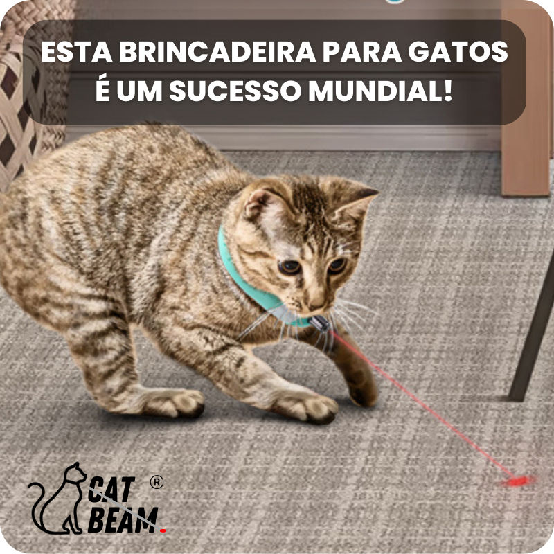 Colar com Laser para Gatos - Catbeam™